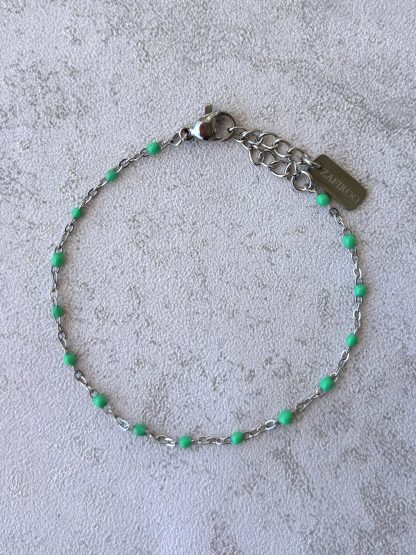 Bracelet Résine Vert