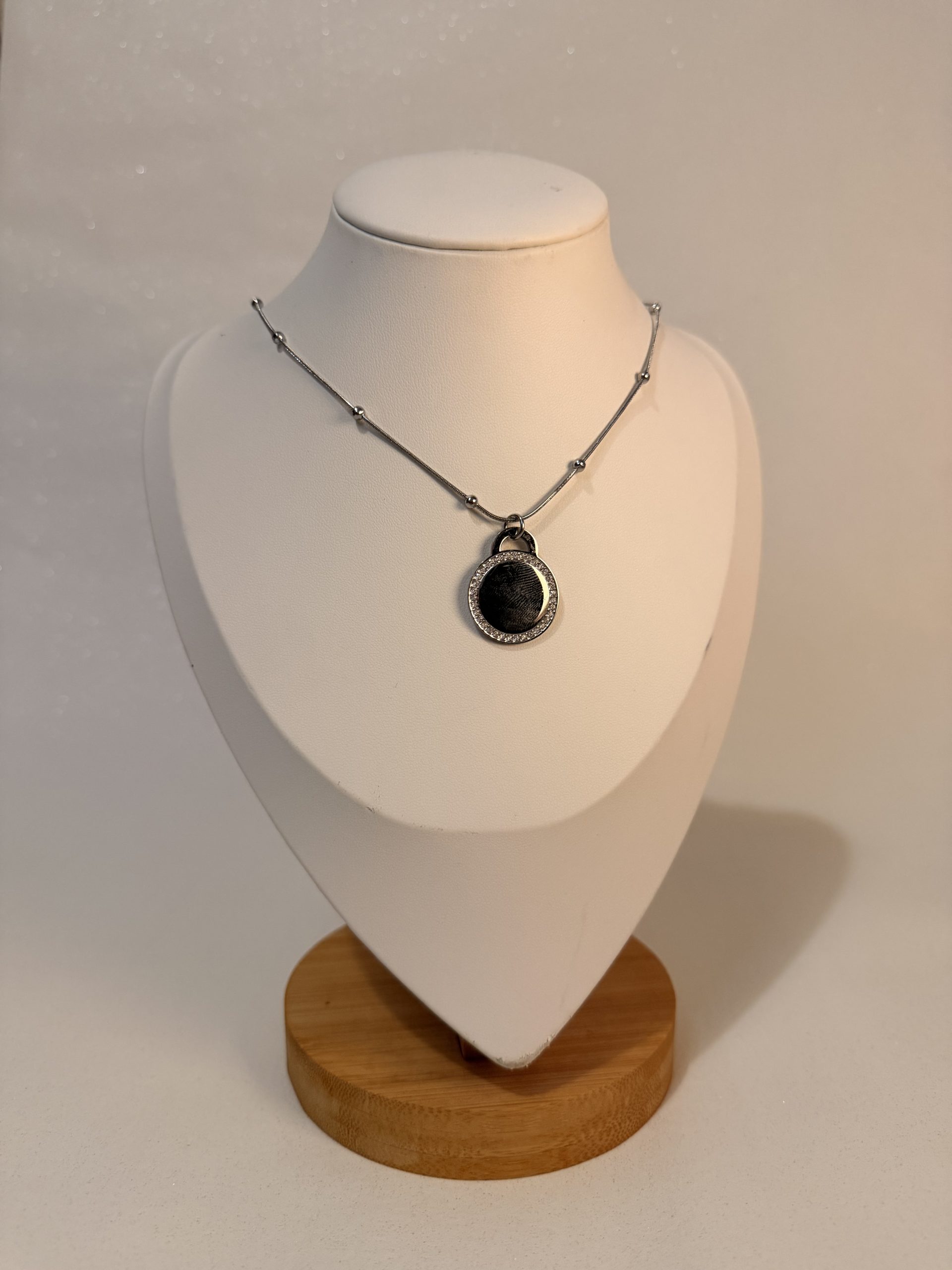 Thaïs argenté gravure